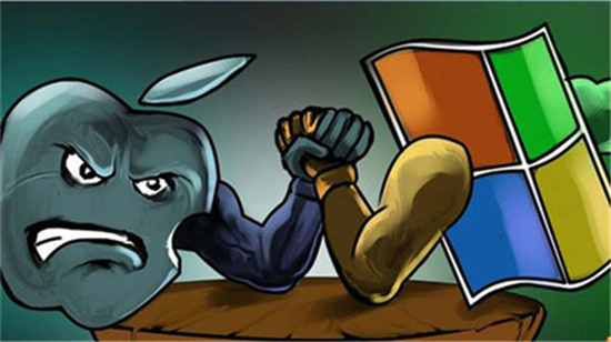 微软与苹果市值差距仅为350亿美元